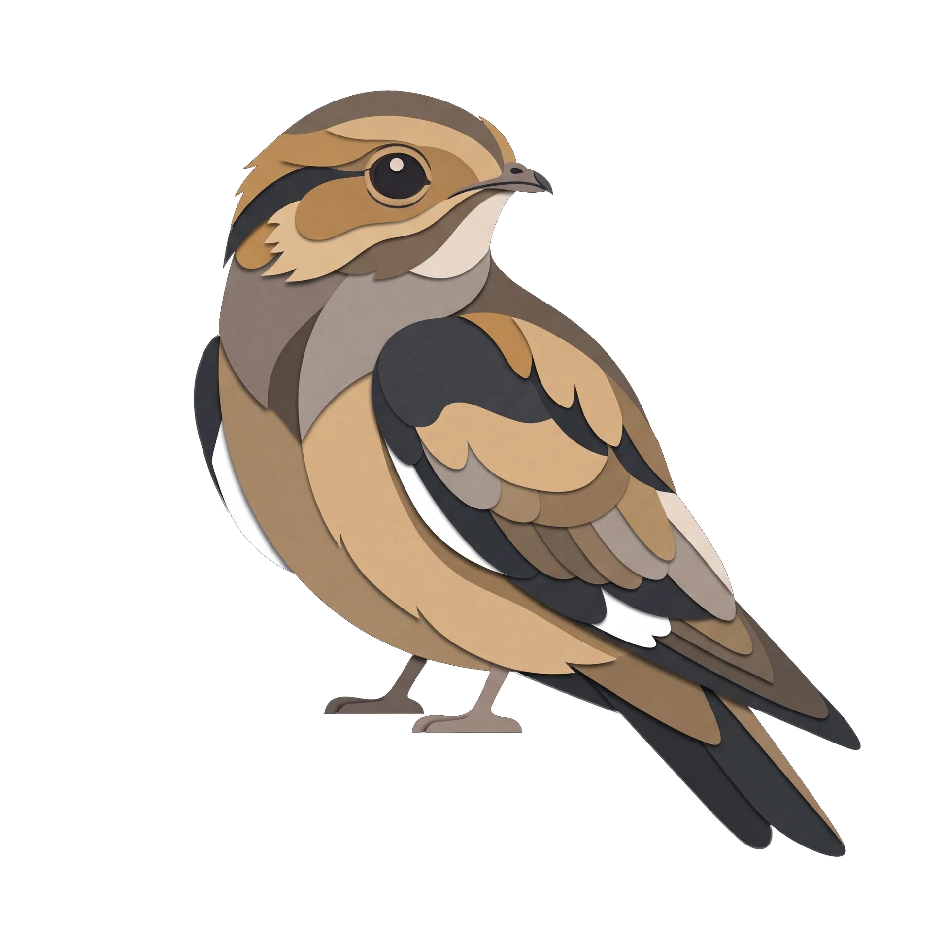 Illustration of a Common Nighthawk