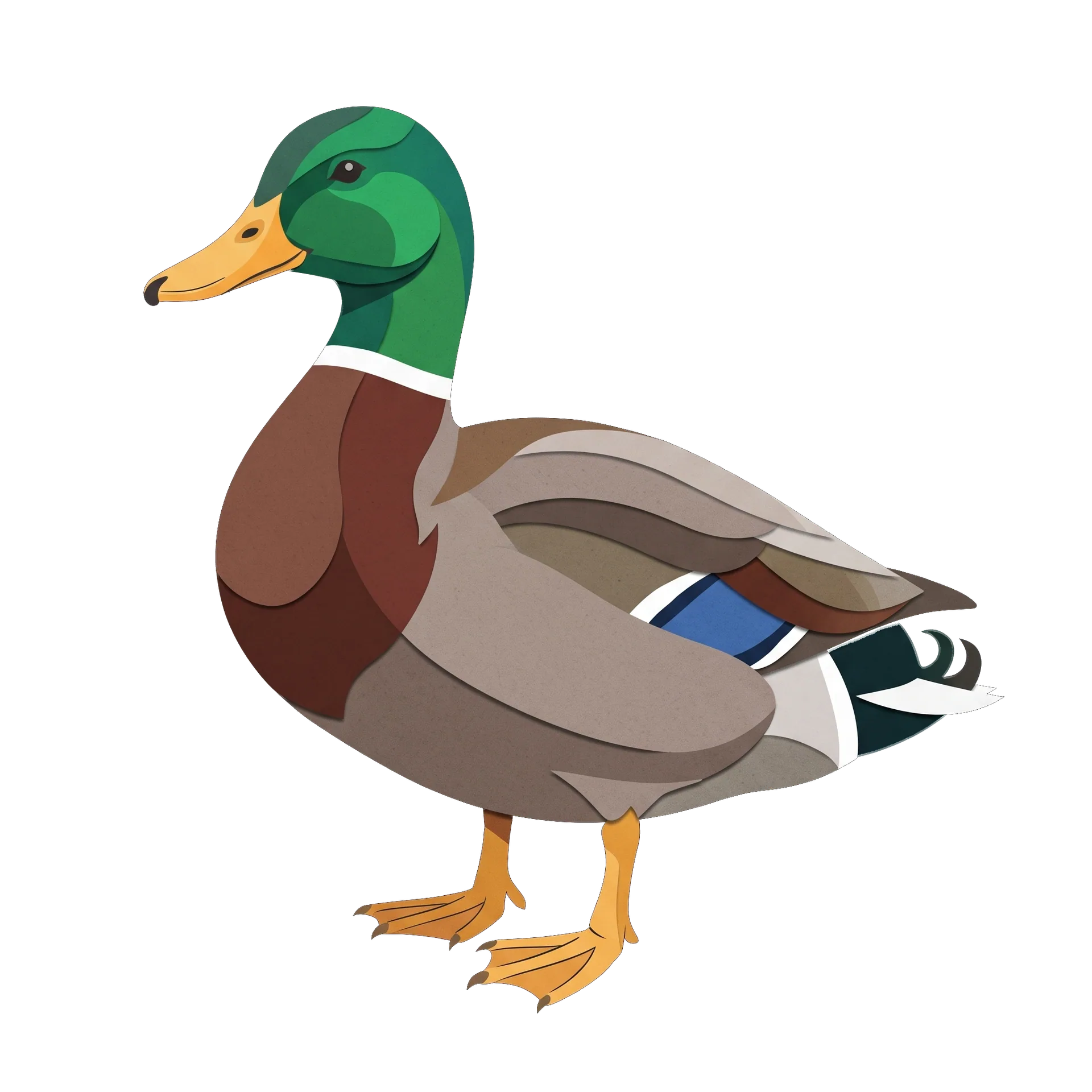 Illustration of a Mallard