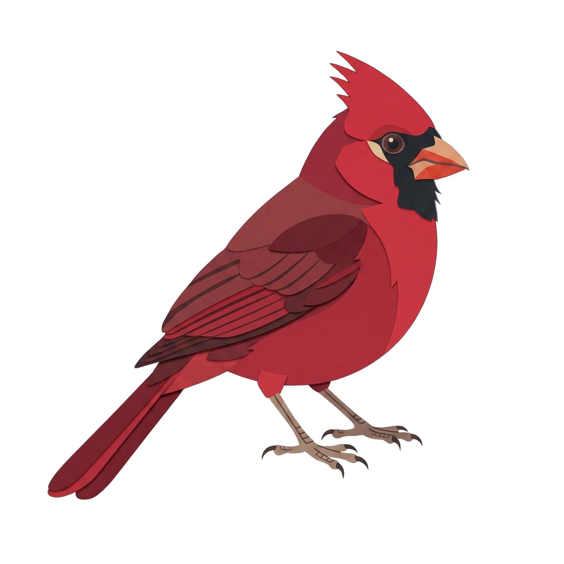 Illustration of a Northern Cardinal