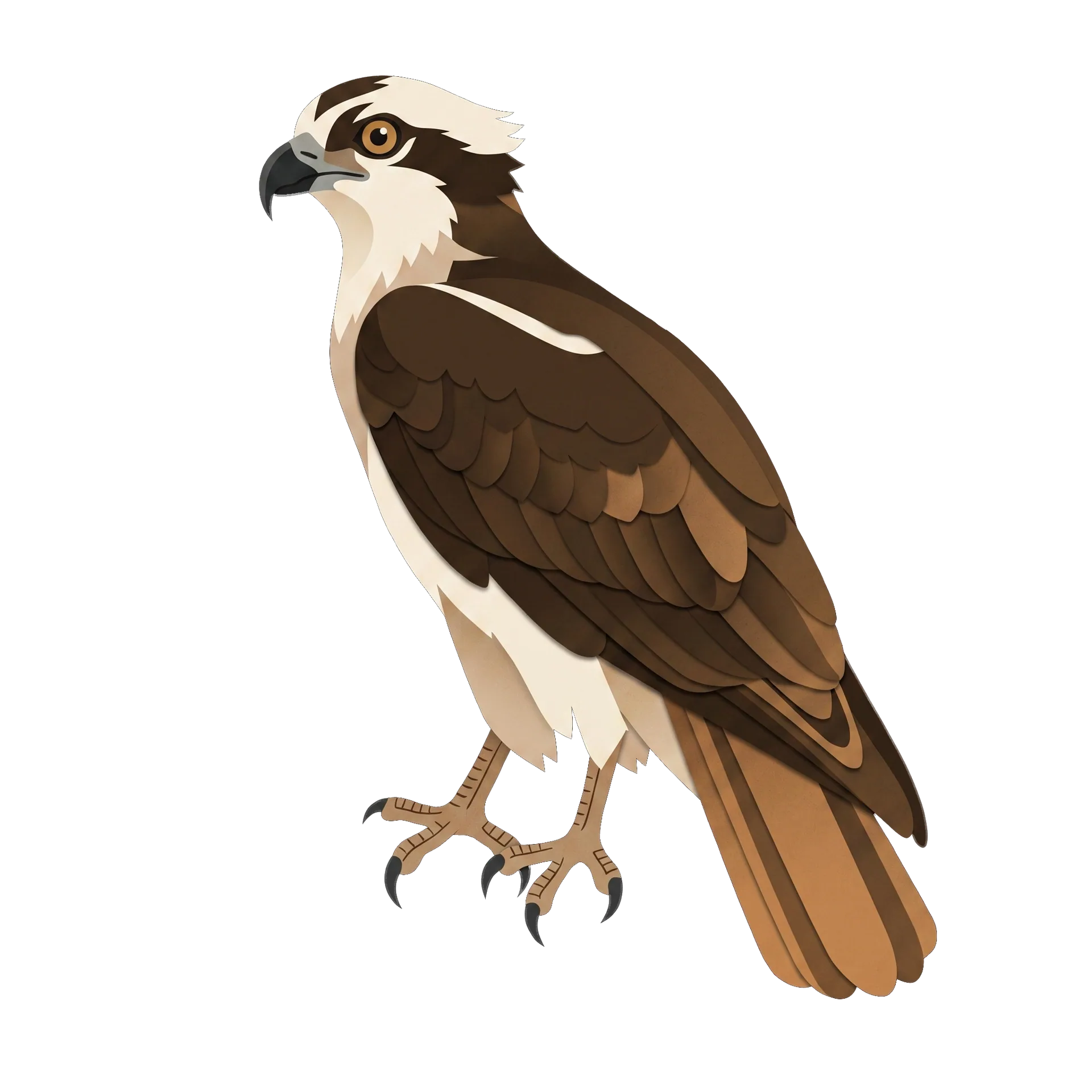 Illustration of a Osprey
